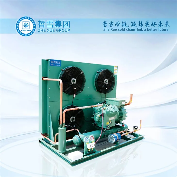 Uned Cyddwyso Math Agored Wedi'i Oeri gan Aer